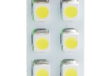 ΛΑΜΠΑΚΙΑ ΠΛΑΦΟΝΙΕΡΑΣ C5W/C10W 12V 0,48W SV8,5 36mm LED 6xSMD3528 ΚΙΤΡΙΝΟ 1ΤΕΜ.