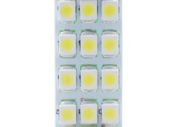 ΛΑΜΠΑΚΙΑ ΠΛΑΦΟΝΙΕΡΑΣ C5W/C10W 12V 0,96W SV8,5 41mm PREMIUM LED 12xSMD3528 ΛΕΥΚΟ 1ΤΕΜ.