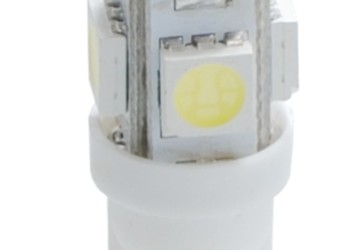 W5W 12V T10 W2,1x9,5d LED 4xSMD5050+4xSMD3528 ΛΕΥΚΟ (ΚΑΡΦΩΤΟ ΑΚΑΛΥΚΟ) 1ΤΕΜ.