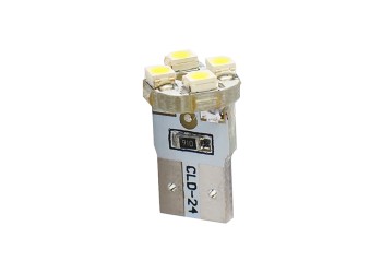 T10 W5W 12V W2,1x9,5d LED 4xSMD3528 ΛΕΥΚΟ (ΚΑΡΦΩΤΟ ΑΚΑΛΥΚΟ) 1ΤΕΜ. M-TECH