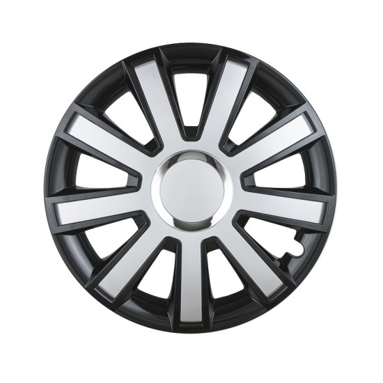 Amio - ΤΑΣΙ 14"" FLASH ΜΑΥΡΟ-ΑΣΗΜΙ - 1 ΤΕΜ. (L07100/AM)