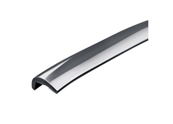 ΑΥΤΟΚΟΛΛΗΤΟ TRIM ΧΡΩΜΙΟ ΓΩΝΙΑΚΟ ΓΙΑ ΠΟΡΤΕΣ, ΓΡΙΛΙΕΣ, ΠΡΟΦΥΛΑΚΤΗΡΕΣ, ΠΛΑΙΝΑ ΠΑΧΟΣ 15MM ΜΗΚΟΣ 5M