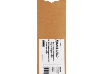 ΑΝΤΑΛΛΑΚΤΙΚΟ ΜΑΓΝΗΤΙΚΟ ΛΟΥΡΑΚΙ ΓΙΑ ΘΗΚΗ ΕΓΓΡΑΦΩΝ ΚΑΙ ΠΙΝΑΚΙΔΑΣ ΜΑΥΡΟ LAMPA - 1 ΤΕΜ