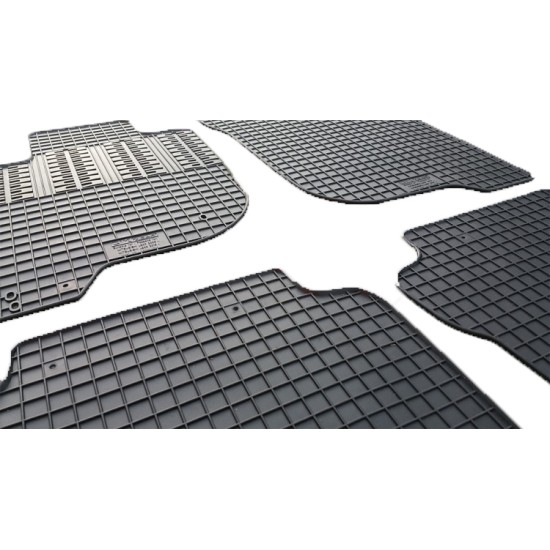 Cik - ΜΑΡΚΕ ΠΑΤΑΚΙΑ ΣΕ ΣΚΑΦΗ ΛΑΣΤΙΧΟ ΓΙΑ MITSUBISHI L200 2015+ / FIAT FULLBACK 2016+ ΣΕ ΜΑΥΡΟ ΧΡΩΜΑ ΜΕ ΚΟΥΜΠΩΜΑΤΑ - 4 ΤΕΜ. (RM.MI.0005/CK)