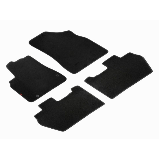 ΠΑΤΑΚΙΑ EXECUTIVE ΜΟΚΕΤΑ ΓΙΑ CITROEN BERLINGO 04/2008-05/2018 / CITROEN BERLINGO MULTISPACE 04/2008-08/2018 / PEUGEOT PARTNER 04/2008-08/2018 / PEUGEOT PARTNER TEPEE 05/2008-08/2018 ΣΕ ΜΑΥΡΟ ΧΡΩΜΑ ΜΕ ΚΟΥΜΠΩΜΑΤΑ LAMPA - 5 ΤΕΜ.