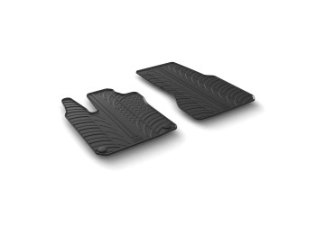 ΜΑΡΚΕ ΠΑΤΑΚΙΑ ΣΕ ΣΚΑΦΗ ΛΑΣΤΙΧΟ ΓΙΑ SMART FORTWO 11/2014+ SUMISURA ΣΕ ΜΑΥΡΟ ΧΡΩΜΑ ME ΚΟΥΜΠΩΜΑΤΑ LAMPA - 2 ΤΕΜ.