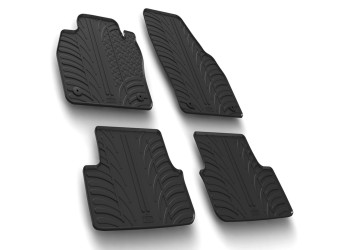 ΜΑΡΚΕ ΠΑΤΑΚΙΑ ΣΕ ΣΚΑΦΗ ΛΑΣΤΙΧΟ ΓΙΑ OPEL KARL 12/2014+ / KARL ROCKS 03/2017+ SUMISURA ΣΕ ΜΑΥΡΟ ΧΡΩΜΑ ME ΚΟΥΜΠΩΜΑΤΑ LAMPA - 4 ΤΕΜ.