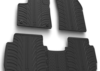 ΜΑΡΚΕ ΠΑΤΑΚΙΑ ΣΕ ΣΚΑΦΗ ΛΑΣΤΙΧΟ ΓΙΑ PEUGEOT 5008 5D 01/2017+ SUMISURA ΣΕ ΜΑΥΡΟ ΧΡΩΜΑ ME ΚΟΥΜΠΩΜΑΤΑ LAMPA - 4 ΤΕΜ.