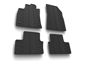 ΜΑΡΚΕ ΠΑΤΑΚΙΑ ΣΕ ΣΚΑΦΗ ΛΑΣΤΙΧΟ ΓΙΑ RENAULT CLIO V 5D 08/2019+ SUMISURA ΣΕ ΜΑΥΡΟ ΧΡΩΜΑ ME ΚΟΥΜΠΩΜΑΤΑ LAMPA - 4 ΤΕΜ.