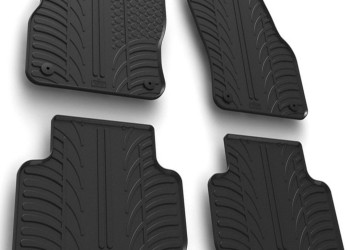 ΜΑΡΚΕ ΠΑΤΑΚΙΑ ΣΕ ΣΚΑΦΗ ΛΑΣΤΙΧΟ ΓΙΑ AUDI Q3 / Q3 SPORTBACK 01/2019+ SUMISURA ΣΕ ΜΑΥΡΟ ΧΡΩΜΑ ME ΚΟΥΜΠΩΜΑΤΑ LAMPA - 4 ΤΕΜ.