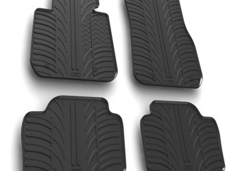 ΜΑΡΚΕ ΠΑΤΑΚΙΑ ΣΕ ΣΚΑΦΗ ΛΑΣΤΙΧΟ ΓΙΑ BMW ΣΕΙΡΑ 3 F30 / F31 4D / 5D 02/2012-11/2018 SUMISURA ΣΕ ΜΑΥΡΟ ΧΡΩΜΑ ME ΚΟΥΜΠΩΜΑΤΑ LAMPA - 4 ΤΕΜ.