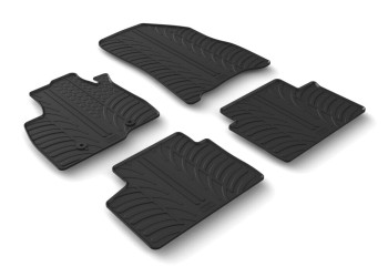 ΠΑΤΑΚΙΑ SUMISURA ΛΑΣΤΙΧΟ ΣΕ ΜΑΥΡΟ ΧΡΩΜΑ ΓΙΑ DACIA DUSTER 03/2024+ LAMPA - 4 ΤΕΜ.​