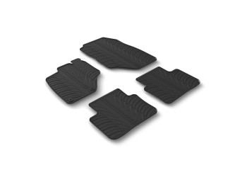 ΠΑΤΑΚΙΑ SUMISURA ΛΑΣΤΙΧΟ ΣΕ ΜΑΥΡΟ ΧΡΩΜΑ ME ΚΟΥΜΠΩΜΑΤΑ ΓΙΑ PEUGEOT 5008 5D ΑΥΤΟΜΑΤΟ 09/2024+ LAMPA - 4 ΤΕΜ.​