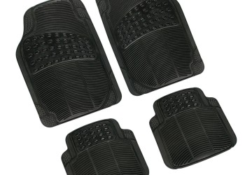 ΠΑΤΑΚΙΑ ΛΑΣΤΙΧΟ MIRAGE SLIM GRAN PREE UNIVERSAL 45x70,5 + 43x45cm ΜΑΥΡΟ LAMPA - 4 ΤΕΜ.