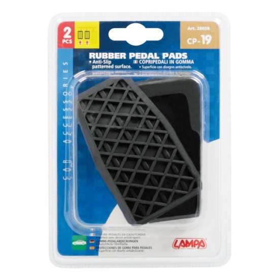 ΑΝΤΙΟΛΙΣΘΗΤΙΚΑ ΠΑΠΟΥΤΣΑΚΙΑ ΠΕΝΤΑΛ ΦΡΕΝΟΥ/ΣΥΜΠΛΕΚΤΗ ΓΙΑ FIAT/JEEP CP-19 - 2 ΤΕΜ.