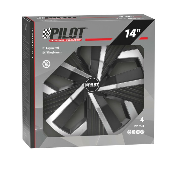 ΤΑΣΙΑ 14'' BLADE RUNNER ΜΑΥΡΑ/ΑΣΗΜΙ ΣΕΤ