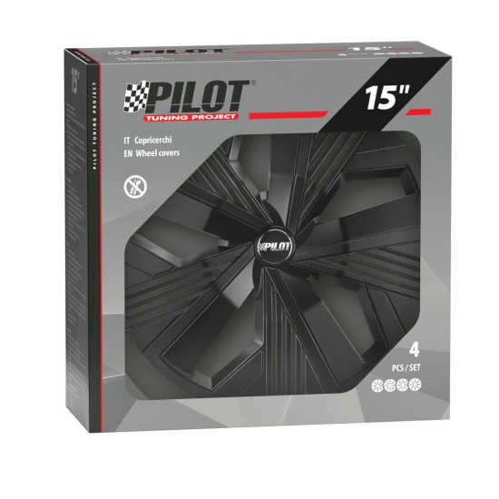 Lampa - Τάσια Blade Runner διάσταση 15'' χρώμα μαύρα για Επιβατικά Αυτοκίνητα - 1 σετ (L3167.8)