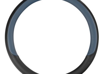 Lampa - Κάλυμμα Τιμονιού NOBLE (M) 37/39cm Μαύρο / Μπλε άοσμο διάτρητο αντιολισθητικό μαλακό ultra soft Skeentex - 1 τεμ. (L3290.2)