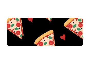 ΚΑΛΥΜΜΑ ΤΙΜΟΝΙΟΥ SKIN-COVER PIZZA (ΠΙΤΣΑ) 38/40cm (M) ΜΑΥΡΟ ΕΛΑΣΤΙΚΟ ΠΟΛΥΕΣΤΕΡΙΚΟ 2mm ΠΑΧΟΣ