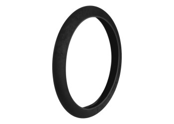 Lampa Κάλυμμα Τιμονιού Αυτοκινήτου Skin-Cover 35-37εκ. Ελαστικό Άοσμο Μικροϊνών Μαύρο 1-τεμ. (L3292.5)