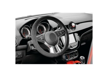 Lampa Κάλυμμα Τιμονιού Αυτοκινήτου Skin-Cover 35-37εκ. Ελαστικό Άοσμο Μικροϊνών Μαύρο 1-τεμ. (L3292.5)