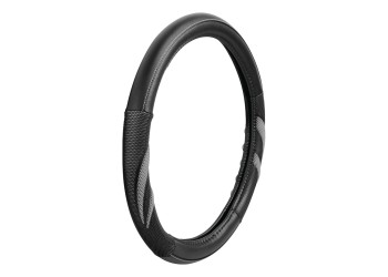 Lampa Κάλυμμα Τιμονιού Αυτοκινήτου Suzuka 37-39εκ.  Άοσμο Ελαστικό Ultra soft Skeentex με αεριζόμενες λαβές Γκρί 1-τεμ. (L3293.3)