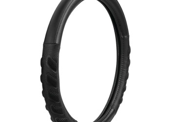 Lampa Κάλυμμα Τιμονιού Αυτοκινήτου SPA 37-39εκ. Άοσμο Αεριζόμενες αγωνιστικές λαβές Ultra soft Skeentex Μαύρο 1-τεμ. (L3293.7)