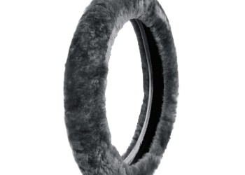 ΚΑΛΥΜΜΑ ΤΙΜΟΝΙΟΥ ΜΕ ΓΟΥΝΑ ΓΚΡΙ ΣΚΟΥΡΟ (ΑΝΘΡΑΚΙ) ΑΠΟ ΓΝΗΣΙΟ ΔΕΡΜΑ ΠΡΟΒΑΤΟΥ COMFORT WHEEL 36-42 cm