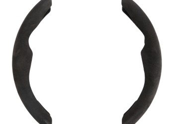 Lampa Ημι Κάλυμμα Λαβές Τιμονιού Αυτοκινήτου σπόρ Microfiber Άοσμο Μαύρο universal - 2 τεμ. (L3307.5)