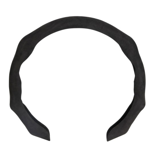 Lampa Κάλυμμα Τιμονιού Αυτοκινήτου Over-Grip, σπορ Άοσμο Σουέτ ύφασμα από μικροΐνες, universal Μαύρο 1-τεμ. (L3307.7)