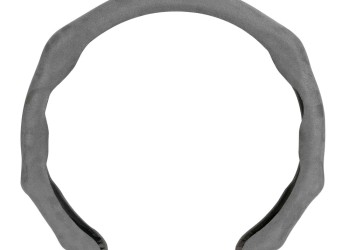 Lampa Κάλυμμα Τιμονιού Αυτοκινήτου Over-Grip, σπορ Άοσμο Σουέτ ύφασμα από μικροΐνες, universal Γκρί 1-τεμ. (L3307.8)
