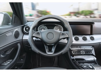 Lampa Κάλυμμα Τιμονιού Αυτοκινήτου Over-Grip, σπορ Άοσμο Σουέτ ύφασμα από μικροΐνες, universal Γκρί 1-τεμ. (L3307.8)