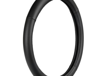 ΚΑΛΥΜΜΑ ΤΙΜΟΝΙΟΥ 40-42CM ΔΕΡΜΑ SKEENTEX ΜΑΥΡΟ CLASSIC PREMIUM GRAN PREE LAMPA - 1 ΤΕΜ.