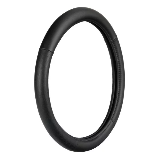 ΚΑΛΥΜΜΑ ΤΙΜΟΝΙΟΥ 40-42CM ΔΕΡΜΑ SKEENTEX ΜΑΥΡΟ CLASSIC PREMIUM GRAN PREE LAMPA - 1 ΤΕΜ.