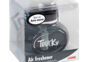 ΑΡΩΜΑΤΙΚΟ TRUCKY NEW CAR 150 ml (ΜΑΥΡΟ/ΑΥΤΟΚΟΛΛΗΤΗ ΒΑΣΗ)