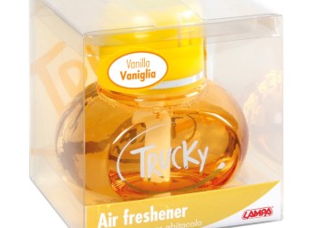 ΑΡΩΜΑΤΙΚΟ TRUCKY ΒΑΝΙΛΙΑ 150 ml (ΚΙΤΡΙΝΟ/ΑΥΤΟΚΟΛΛΗΤΗ ΒΑΣΗ)
