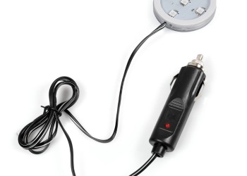 ΒΑΣΗ ΦΩΤΙΖΟΜΕΝΗ ΑΡΩΜΑΤΙΚΟΥ TRUCKY 12/24V - ΚΟΚΚΙΝΟ (ΦΙΣ ΑΝΑΠΤΗΡΑ/ΚΑΛΩΔΙΟ 150 cm)