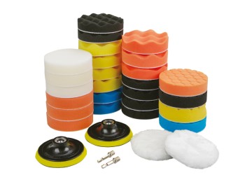 ΒΟΥΡΤΣΕΣ ΚΑΘΑΡΙΣΜΟΥ ΚΑΙ ΓΥΑΛΙΣΜΑΤΟΣ ΓΙΑ ΔΡΑΠΑΝΟ (ΔΙΑΜΕΤΡΟΣ 100mm) ΜΕ ΑΝΤΑΠΤΟΡΑ M10 LAMPA - 31 ΤΕΜ.