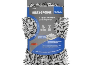 ΣΦΟΥΓΓΑΡΙ ΠΛΥΣΙΜΑΤΟΣ ΜΕ ΜΙΚΡΟΙΝΕΣ FURRY-SPONGE 18x12x5cm LAMPA -1 ΤΕΜ.
