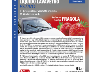 ΥΓΡΟ ΥΑΛΟΚΑΘΑΡΙΣΤΗΡΩΝ SUMMER SCREEN WASH ΜΕ ΑΡΩΜΑ ΦΡΑΟΥΛΑ (ΕΤΟΙΜΟ ΓΙΑ ΧΡΗΣΗ) 5000ml