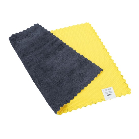 ΠΑΝΑΚΙ ΚΑΘΑΡΙΣΜΟΥ/ΣΤΕΓΝΩΜΑΤΟΣ BEE ΔΙΠΛΗΣ ΟΨΕΩΣ ΑΠΟ ΜΙΚΡΟΙΝΕΣ (MICROFIBRE) 30x40cm LAMPA - 1 ΤΕΜ.