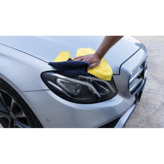 ΠΑΝΑΚΙ ΚΑΘΑΡΙΣΜΟΥ/ΣΤΕΓΝΩΜΑΤΟΣ BEE ΔΙΠΛΗΣ ΟΨΕΩΣ ΑΠΟ ΜΙΚΡΟΙΝΕΣ (MICROFIBRE) 30x40cm LAMPA - 1 ΤΕΜ.