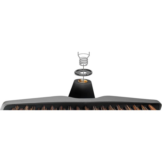 ΒΟΥΡΤΣΑ ΠΛΥΣΙΜΑΤΟΣ ΜΕ ΦΥΣΙΚΗ ΤΡΙΧΑ TRINITY 25x8cm ΓΙΑ ΚΟΝΤΑΡΙΑ (L3802.4/L3802.5/L3802.6) LAMPA - 1 ΤΕΜ.