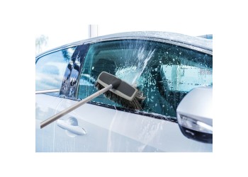 ΒΟΥΡΤΣΑ ΠΛΥΣΙΜΑΤΟΣ ΜΕ ΠΛΑΣΤΙΚΗ ΤΡΙΧΑ (PVC) TRINITY 25x8cm ΓΙΑ ΚΟΝΤΑΡΙΑ(L3802.4/L3802.5/L3802.6) LAMPA - 1 ΤΕΜ.