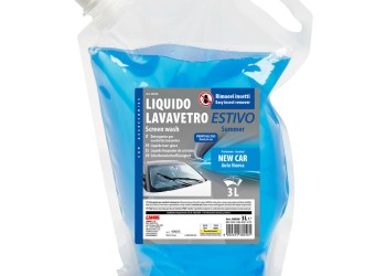 ΥΓΡΟ ΥΑΛΟΚΑΘΑΡΙΣΤΗΡΩΝ ΜΕ ΙΔΙΟΤΗΤΑ ΚΑΘΑΡΙΣΜΟΥ ΕΝΤΟΜΩΝ ΑΡΩΜΑ NEW CAR 3LT LAMPA - 1 τεμ.