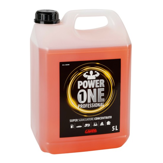 ΚΑΘΑΡΙΣΤΙΚΟ / ΑΠΟΛΙΠΑΝΤΙΚΟ ΥΓΡΟ POWER ONE PROFESSIONAL ΥΠΕΡΣΥΜΠΥΚΝΩΜΕΝΟ 5L LAMPA - 1 ΤΕΜ.