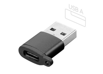 ΑΝΤΑΠΤΟΡΑΣ ΦΟΡΤΙΣΗΣ & ΣΥΓΧΡΟΝΙΣΜΟΥ USB-C>USB-A SMARTPHONE ESSENTIALS LAMPA  - 1 ΤΕΜ.