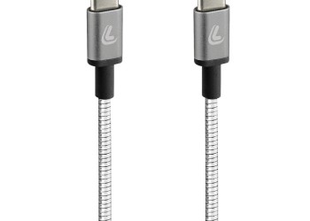 ΚΑΛΩΔΙΟ ΦΟΡΤΙΣΗΣ/ΜΕΤΑΦΟΡΑΣ ΔΕΔΟΜΕΝΩΝ USB TYPE C>USB TYPE C  IRON 2.0 3000mA/60W ΑΣΗΜΙ 100cm LAMPA - 1 ΤΕΜ.