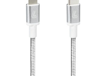 ΚΑΛΩΔΙΟ ΦΟΡΤΙΣΗΣ/ΜΕΤΑΦΟΡΑΣ ΔΕΔΟΜΕΝΩΝ USB TYPE C>APPLE 8 PIN  IRON 2.0 3000mA/30W ΑΣΗΜΙ 100cm LAMPA - 1 ΤΕΜ.