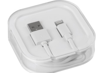 ΚΑΛΩΔΙΟ ΦΟΡΤΙΣΗΣ ΚΑΙ ΣΥΓΧΡΟΝΙΣΜΟΥ 100 cm APPLE 8 PIN ESSENTIALS LINE (ΛΕΥΚΟ)